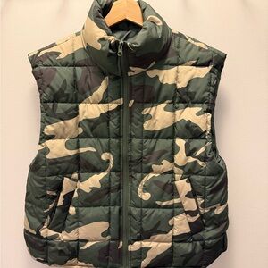 Camouflage Puffer Vest